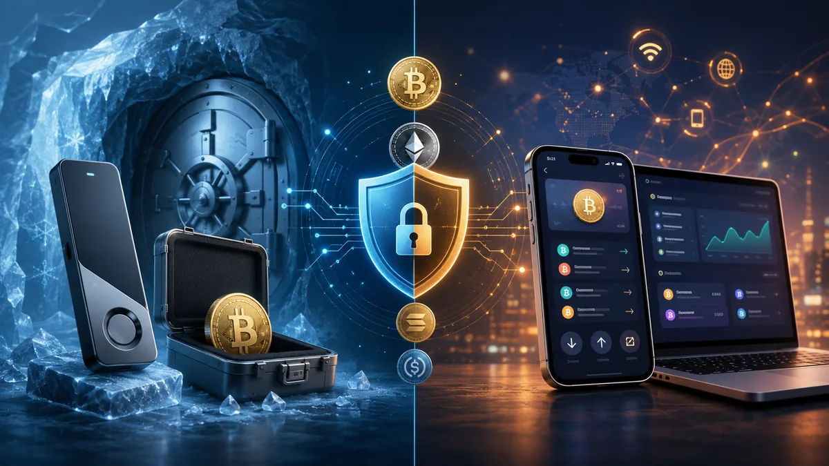 Cold Wallet กับ Hot Wallet ต่างกันยังไง เลือกแบบไหน