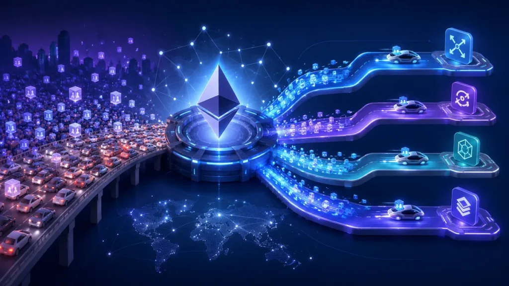 Layer 2 คืออะไร แก้ปัญหาความแออัด Ethereum