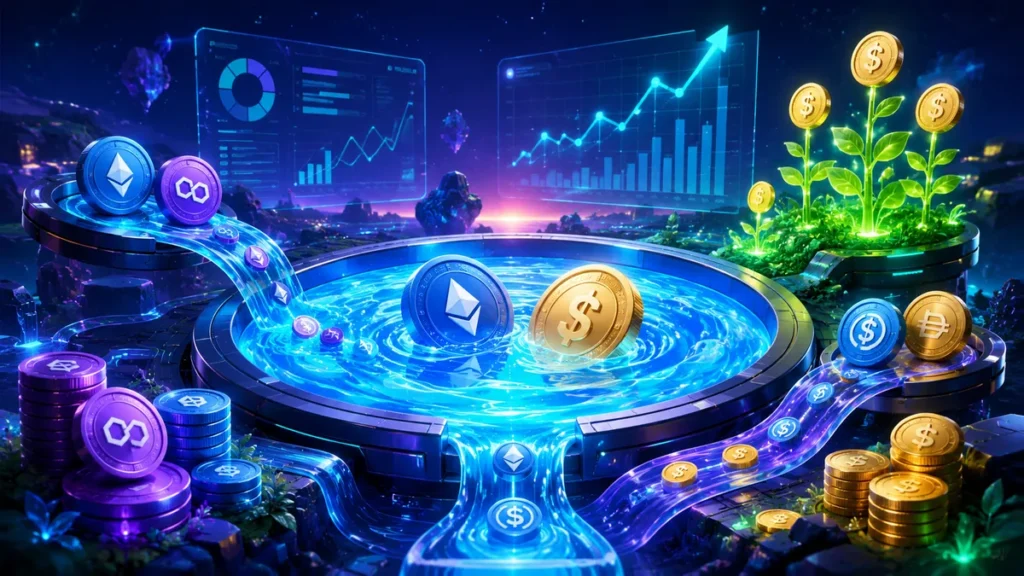 Liquidity Pool และ Yield Farming คืออะไร เสี่ยงไหม