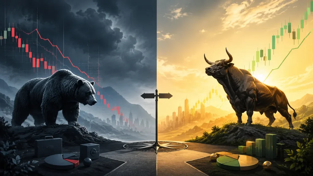 Bear Market กับ Bull Market ต่างกันยังไง ลงทุนยังไง