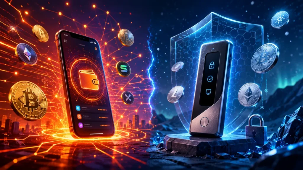 Hot Wallet กับ Cold Wallet ต่างกันอย่างไร ใช้อะไรดี