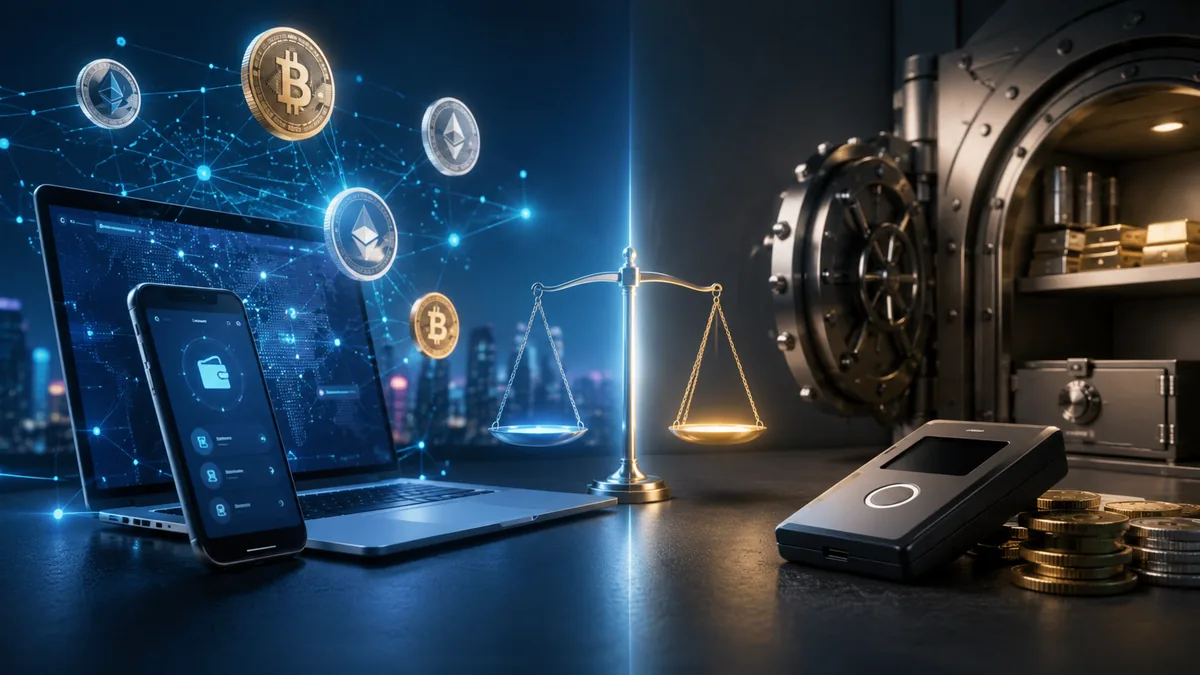 Hot Wallet กับ Cold Wallet ต่างกันอย่างไร ใช้อะไรดี
