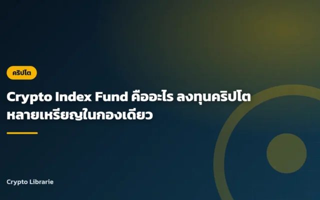 Crypto Index Fund คืออะไร ลงทุนคริปโตหลายเหรียญในกองเดียว